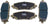 Mevotech TXBSM2186 Disc Brake Pad Set - Rear