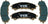 Mevotech TXBSM2216 Disc Brake Pad Set - Front