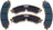 Mevotech TXBSM2250 Disc Brake Pad Set - Rear