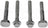 Dorman 14974 Suspension Control Arm Bolt - Front Upper
