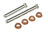 Dorman 38386 Door Hinge Pin and Bushing Kit - Front or Rear