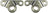 Dorman 38647 Tailgate Hinge Kit