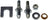 Dorman 38664 Door Hinge Pin and Bushing Kit - Rear Right