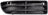 Dorman 45164 Bumper Grille Insert - Front Right Outer