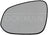 Dorman 55027 Door Mirror Glass - Left