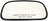Dorman 56062 Door Mirror Glass - Right