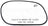 Dorman 56131 Door Mirror Glass - Right