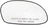 Dorman 56164 Door Mirror Glass - Right