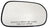 Dorman 56167 Door Mirror Glass - Right