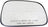 Dorman 56619 Door Mirror Glass - Right