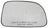Dorman 56659 Door Mirror Glass - Right