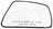 Dorman 56663 Door Mirror Glass - Right