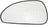 Dorman 56746 Door Mirror Glass - Left
