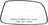 Dorman 56956 Door Mirror Glass - Right