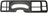 Dorman 57318 Instrument Cluster Bezel