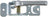 Dorman 77025 Interior Door Handle - Front Right, Rear Left or Rear Right