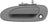 Dorman 77375 Exterior Door Handle - Front Left