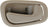 Dorman 79501 Interior Door Handle - Front Right or Rear Right