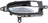 Dorman 79996 Interior Door Handle - Front Right or Rear Right