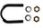 Dorman 81002 Universal Joint U-Bolt Kit