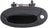 Dorman 83498 Exterior Door Handle - Front Left