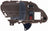 Dorman 90007 Interior Door Handle - Front Left or Rear Left