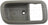 Dorman 91362 Interior Door Handle Bezel - Rear Right