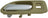 Dorman 92406 Interior Door Handle - Front Left