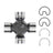 Moog 230 Universal Joint - At Rear Axle or At Transmission