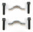 Moog 492-10 Universal Joint Strap Kit - At Rear Axle, Intermediate Shaft Front Joint or Rear