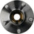 Moog 512293 Wheel Bearing and Hub Assembly - Rear