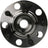 Moog 512333 Wheel Bearing and Hub Assembly - Rear