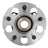 Moog 512345 Wheel Bearing and Hub Assembly - Rear