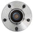 Moog 512347 Wheel Bearing and Hub Assembly - Rear
