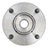 Moog 513308 Wheel Bearing and Hub Assembly - Front