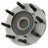 Moog 515123 Wheel Bearing and Hub Assembly - Front