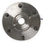 Moog 541014 Wheel Bearing and Hub Assembly - Rear