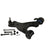 Moog CK621232 Suspension Control Arm and Ball Joint Assembly - Front Left Lower
