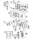 Mopar 68138844AA Disc Brake Caliper Bracket - Front