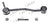 MAS Chassis SL85081 Suspension Stabilizer Bar Link Kit - Front Left