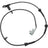 MTC Ronak 1011115 ABS Wheel Speed Sensor - Rear Right