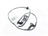 MTC Ronak 9375 ABS Wheel Speed Sensor - Rear Right