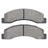 MPA Electrical 1000-0824M Disc Brake Pad Set - Front