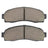 MPA Electrical 1000-0833C Disc Brake Pad Set - Front