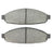 MPA Electrical 1000-0931M Disc Brake Pad Set - Front