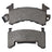 MPA Electrical 1001-0154M Disc Brake Pad Set - Front or Rear