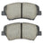 MPA Electrical 1001-1543C Disc Brake Pad Set - Front