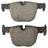 MPA Electrical 1001-1610C Disc Brake Pad Set - Rear