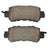 MPA Electrical 1001-1624C Disc Brake Pad Set - Rear