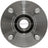 MPA Electrical WH512025 Wheel Bearing and Hub Assembly - Rear